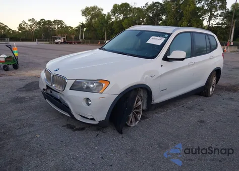 2013 BMW X3 xDrive28I from USA, damaged, VIN 5UXWX9C57D0D02376